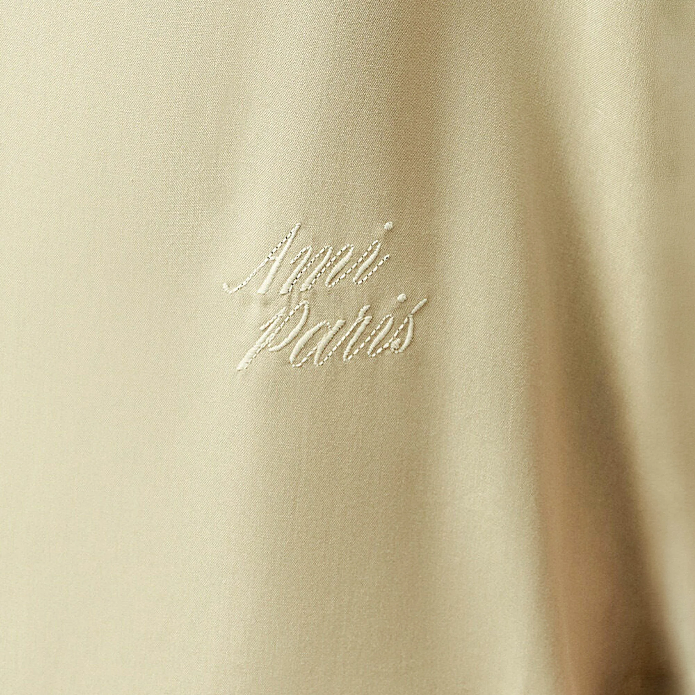 AMI Paris	Embroidered Ami Paris Boxy Shirt - Image 4