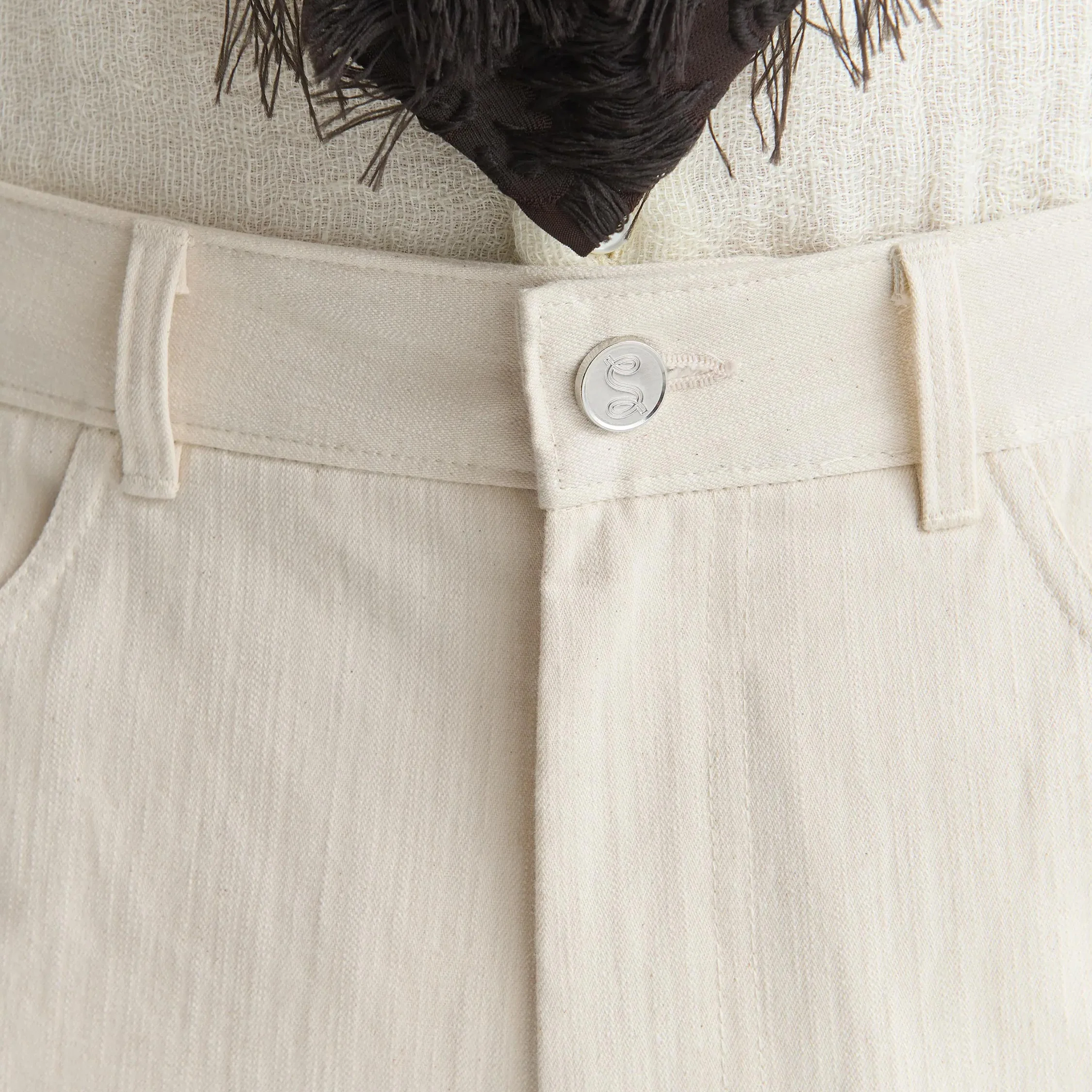 Sefr Davis Denim Shorts - Image 4